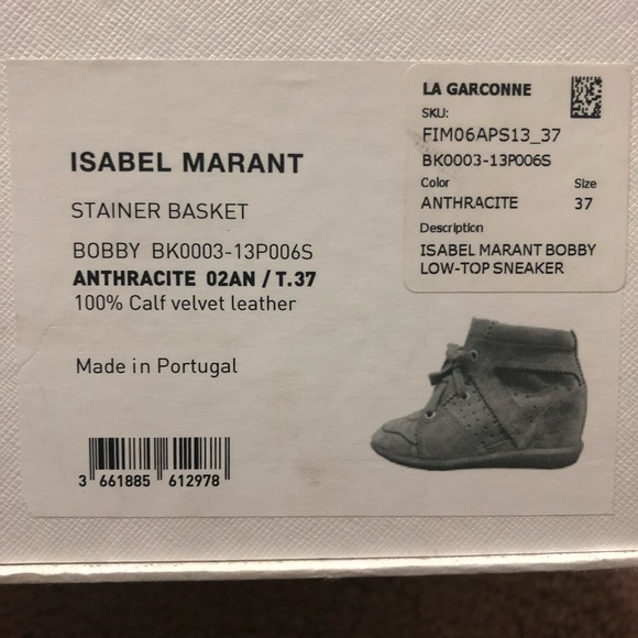 Isabel Marant ‘Bobby’ wedge sneakers - Picture 2 of 6